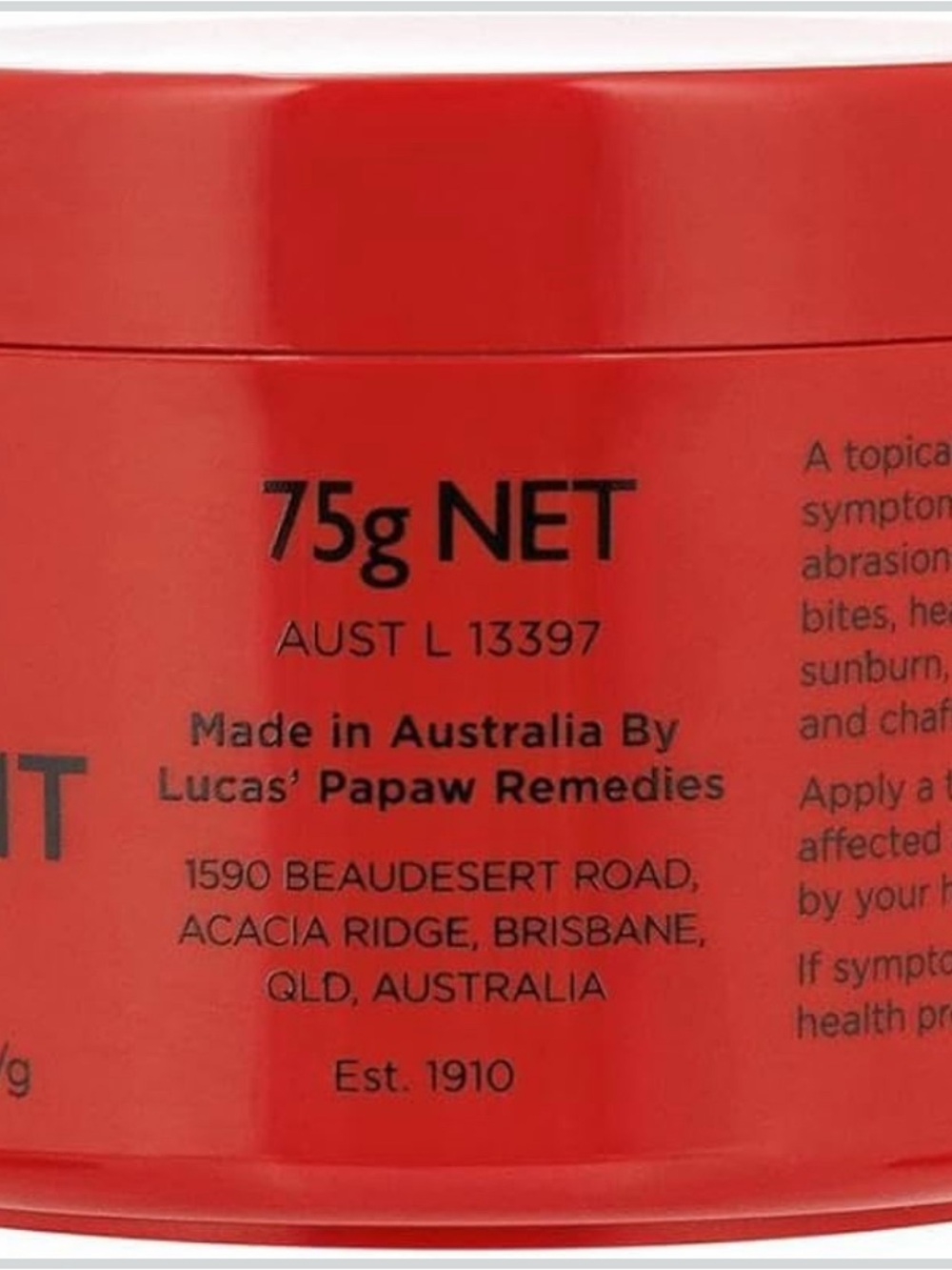 Red Hair Mask - Nourishing Treatment 75g